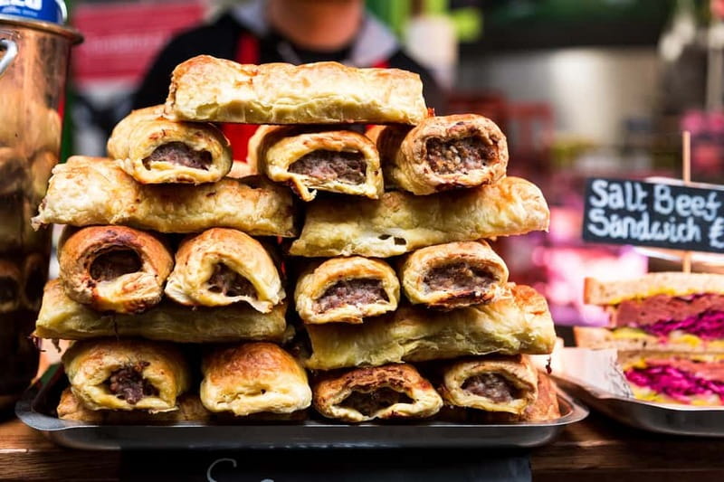 London: Borough Market Food Tour with Local Guide - Great Fire Monument and the Great Fire area: London landmarks with food-tour energy