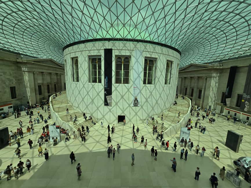 London: British Museum Guided Tour with Priority Timeslots - Inside the Great Court: The Glass Roof Stop That Sets the Tone