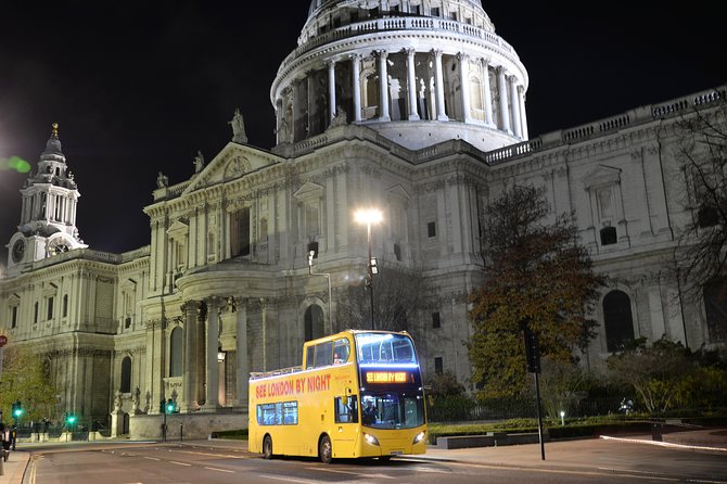 London by Night Sightseeing Tour - Open Top Bus - Price and value: what $40.05 gets you