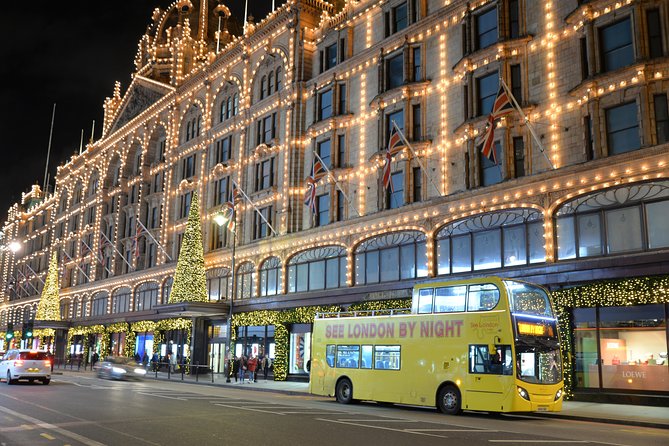 London by Night Sightseeing Tour - Open Top Bus - Where you meet: Green Park Station (Stop H) and the route feel