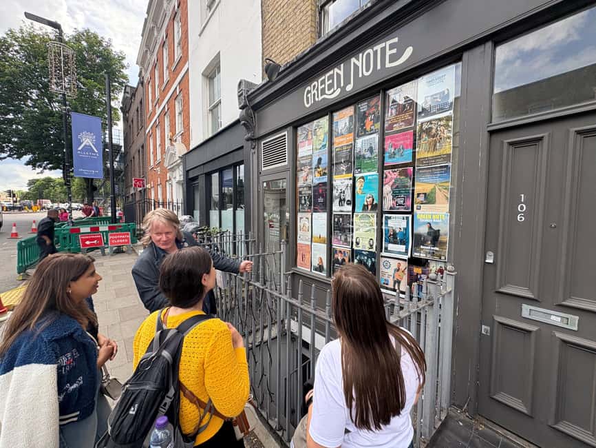 London Camden: Walk Through Music History - Photo and album-cover locations: how to get better pictures while walking