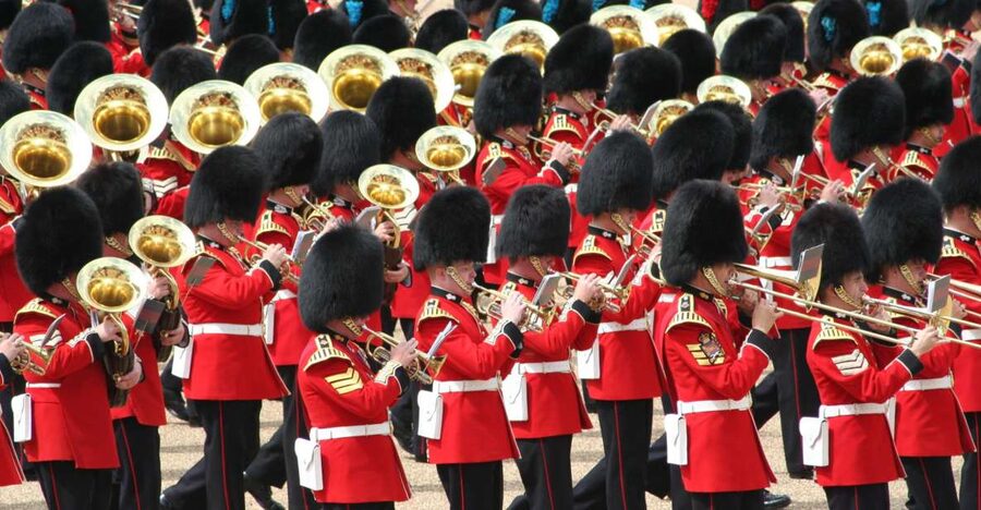 London Changing of the Guard Tour - Front Row 12 guests 2,5h - Trafalgar Square to Nelson’s Column: Warm-Up for Royal Watching