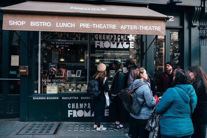 London Cheese Crawl & Walking Tour - Stop 3: Soho’s Lina Stores for wine pairing and drunk cheeses