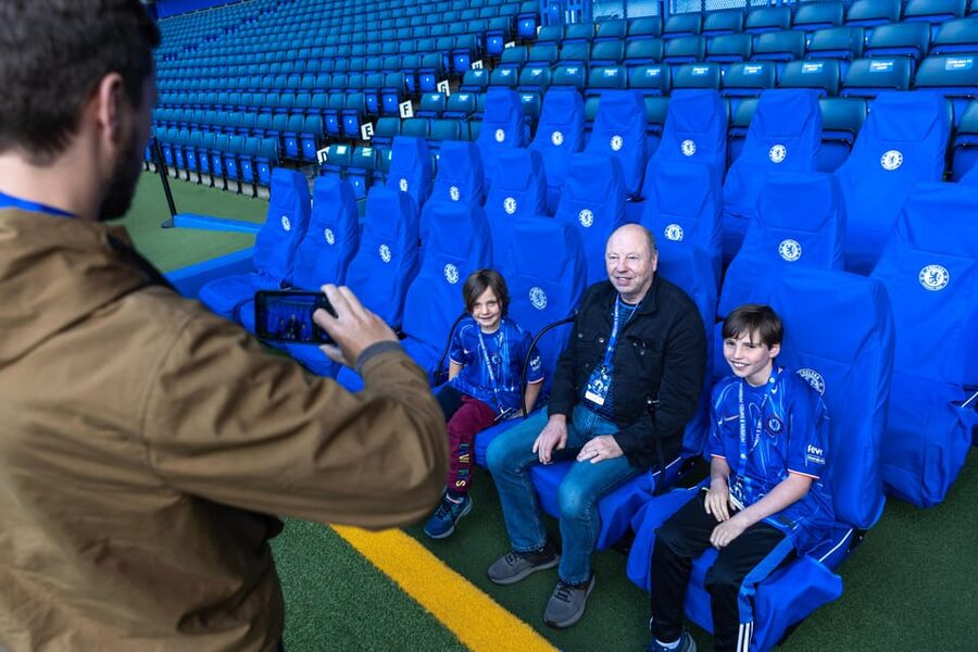 London: Chelsea FC Museum and Stamford Bridge Classic Tour - Pitchside and the route that players take in reverse