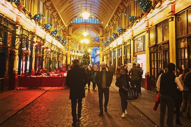 London Christmas Carol & Charles Dickens Small Group Walking Tour - Leadenhall Market: the Christmas morning turkey moment in a real marketplace