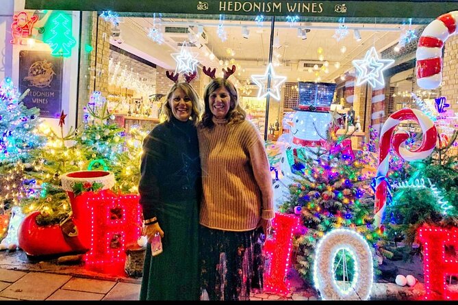London Christmas Lights Guided Tour by Cab - Stop 1: Oxford Street for Selfridges, John Lewis, and Main-Street Energy