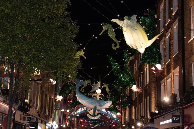 London Christmas Lights Guided Walking Tour - Burlington Arcade and Bond Street: festive shopping architecture, neatly packaged