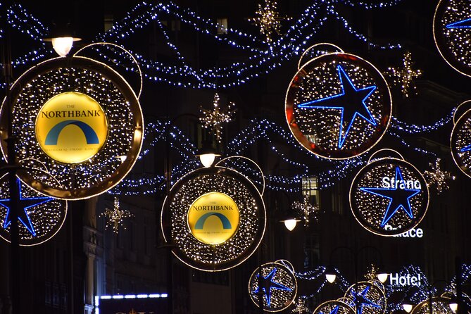 London Christmas Lights Private Walking Tour - Fortnum & Mason Window Magic (If You Start Before 5:30)