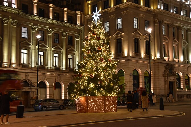 London Christmas Lights Private Walking Tour - Trafalgar Square and the Norway Christmas-Tree Symbol