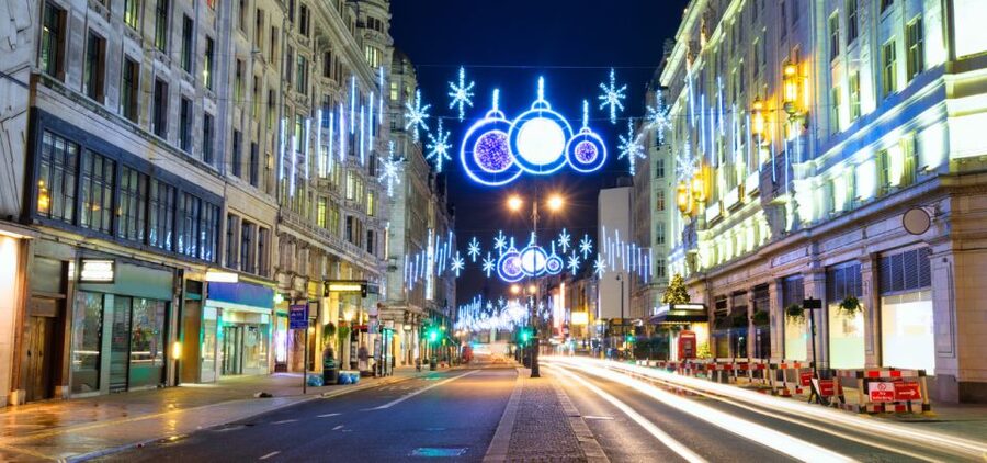 London: Christmas Lights Self Guided Walking Tour - Leicester Square Holiday Market Energy (Games, Food, and Lights)