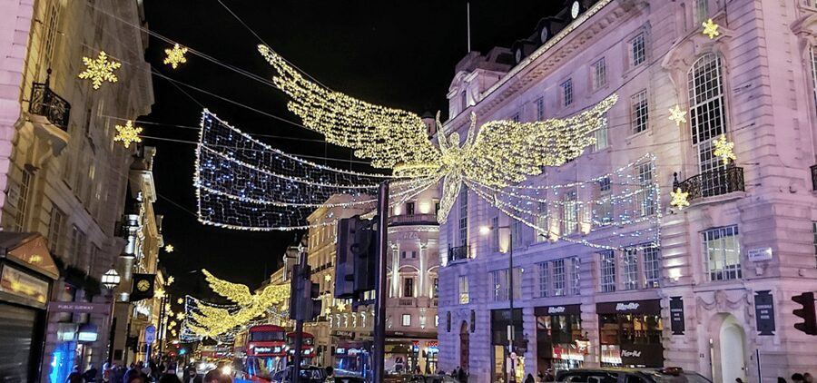 London: Christmas Lights Self Guided Walking Tour - Old & New Bond Street: Elegant Lighting for a Slower Stroll
