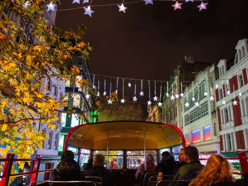 London: Christmas Lights Tour by Vintage Bus - A vintage Routemaster turns a Christmas ride into a London moment