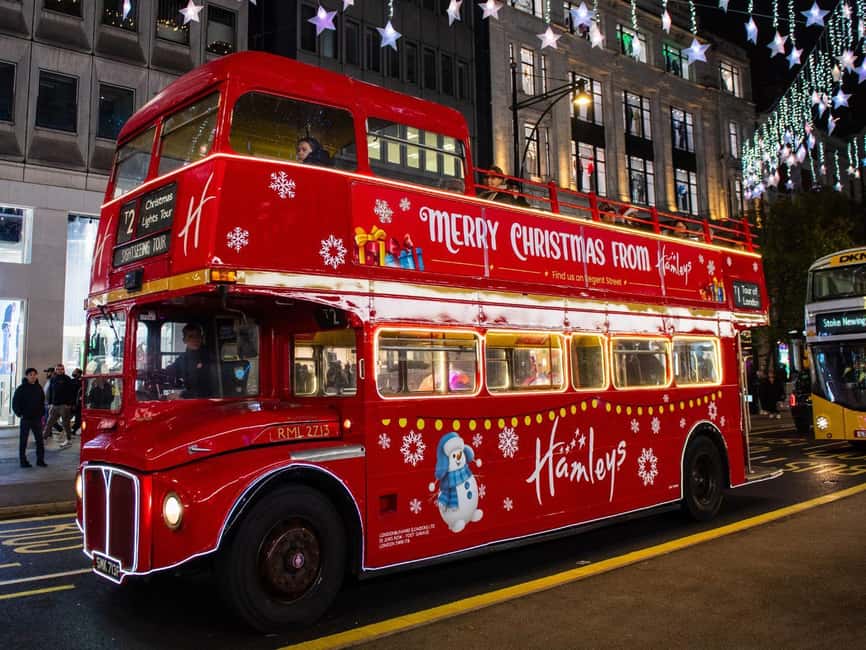London: Christmas Lights Tour by Vintage Bus - Piccadilly Circus and St James’s: when the stories match the lights