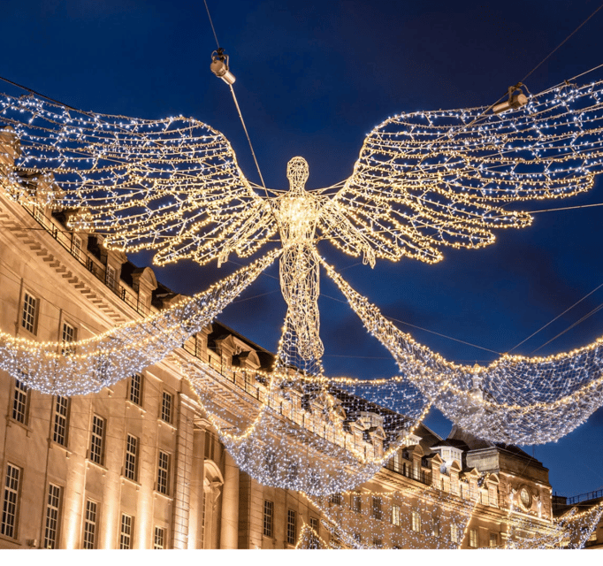 London: Christmas Lights Walking Tour - Oxford Street and Regent Street: where the glow is instantly obvious