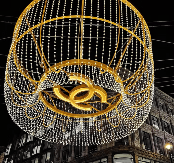 London: Christmas Lights Walking Tour - Carnaby Street: festive shopping energy with a different vibe