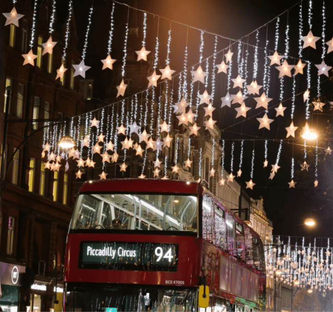 London: Christmas Lights Walking Tour - What you’ll actually do on the day