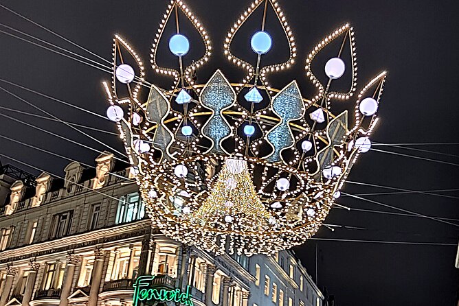 London Christmas Sparkle Private Walking Tour - Regent Street’s Christmas “Angels” and the 17-Metre Light Span Moment