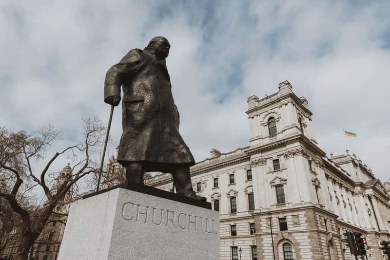 London: Churchill's Life & WW2 with Tour of War Rooms - Big Ben and Parliament Square: the Blitz viewed from street level