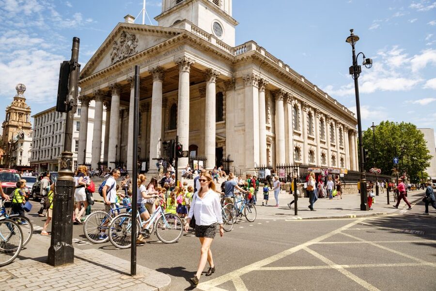 London: Classic Gold 3.5-Hour Bike Tour - St. Paul’s Cathedral by Sir Christopher Wren: the monumental finish before the return