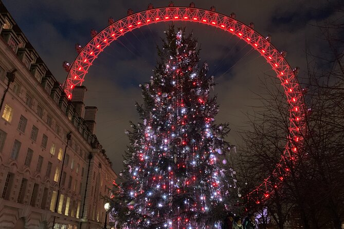 London Exclusive Christmas Lights Guided Tour by Black Cab - Trafalgar Square: center-stage London before the West End rush