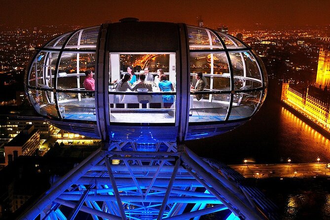 London Eye - Champagne Experience Ticket - The first part of your ride: check-in, lounge time, then priority boarding
