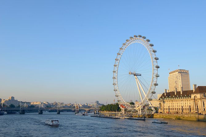 London Eye Fast-Track Ticket with Hop-On Hop-Off Tour and River Cruise - Thames River cruise: a different angle on the same landmarks