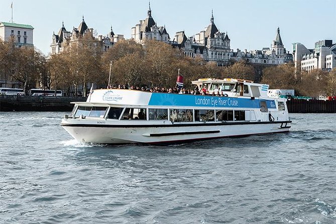 London Eye River Cruise and London Eye Ticket Option - From the London Eye Pier: what the Thames cruise is actually like