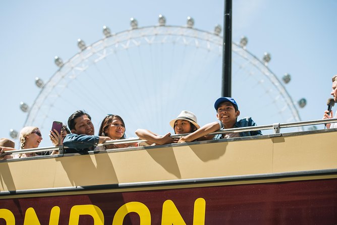 London Eye Ticket, Big Bus Hop-on Hop-Off Tour & River Cruise - Route plan that makes sense: West End to the Eye