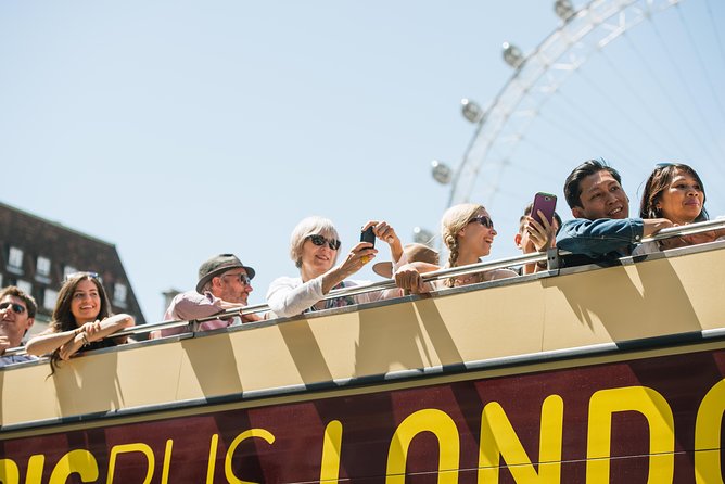 London Eye Ticket, Big Bus Hop-on Hop-Off Tour & River Cruise - 48-hour upgrade: walking tours and better pacing