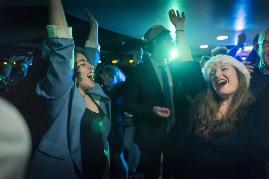 London: Festive New Year’s Eve 4-Course Dinner Cruise - Route and timing: Tower Pier to Greenwich, then back near Westminster