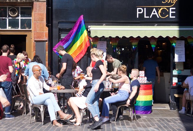 London Gay Tour with a Local, Soho’s LGBTQ+ Nightlife, Private & Custom - Stop Four: Façades with Club History and Creative Salons