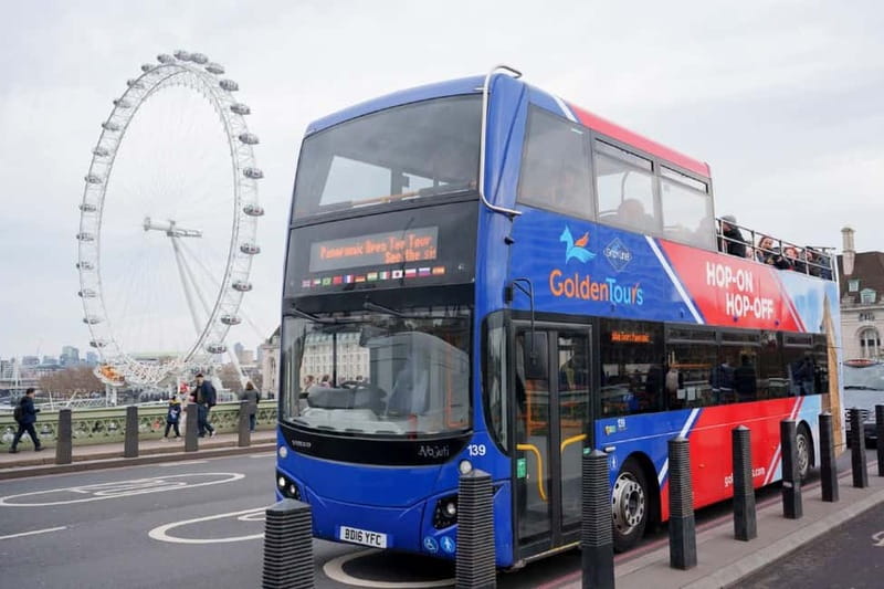 London: Golden Tours Gray Line Hop-on Hop-off Bus Tour - The core loop: Big Ben, Parliament, St Paul’s, and the Thames views