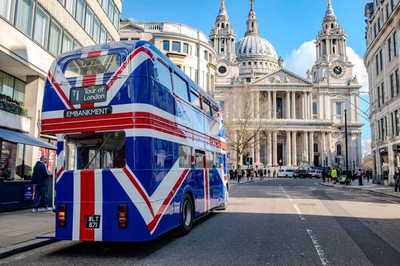 London: Great British Afternoon Tea Bus Tour - Key things to know before you board