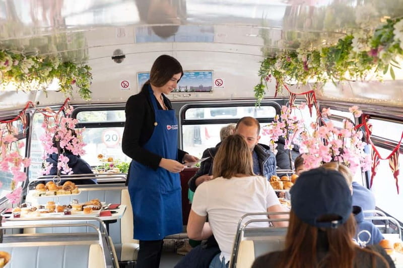 London: Great British Afternoon Tea Bus Tour - Getting on at Embankment: how to start your 1.5-hour loop smoothly
