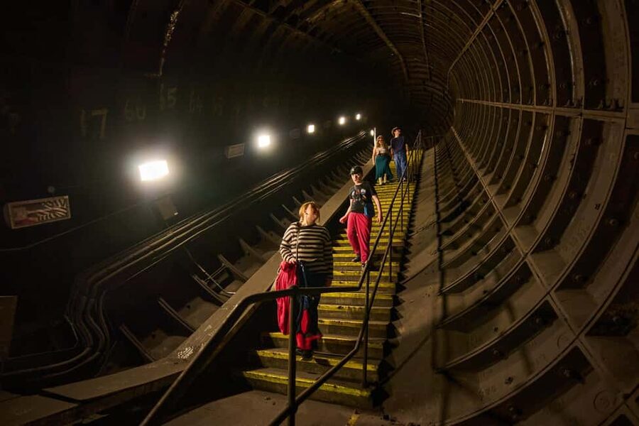 London: Hidden Tube Tour - Green Park Station - How Dover Street helped London during the Second World War