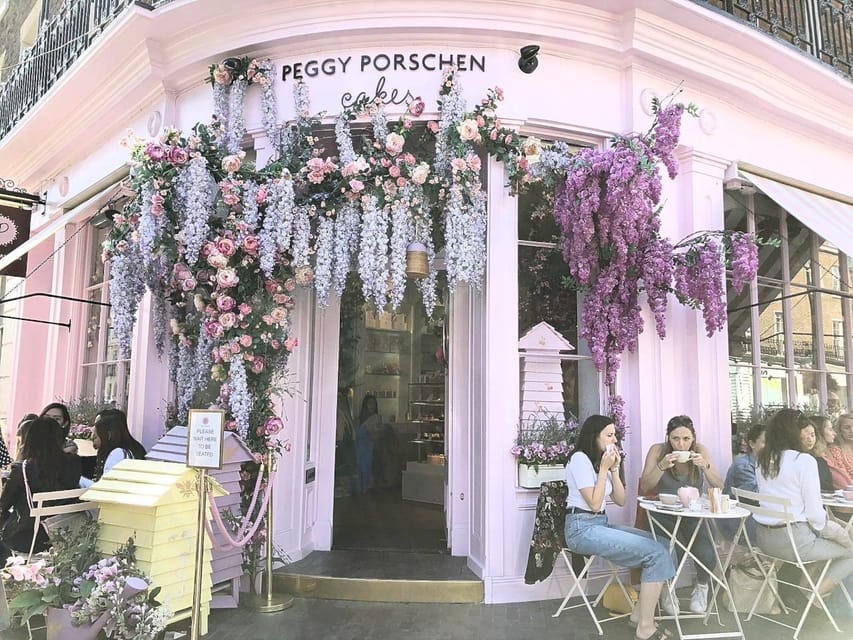 London: Instagram Photos Black Cab Tour with Hotel Pick Up - Photo Stop Circuit: Neal’s Yard, Sky Garden, Peggy Porschen, Notting Hill, Churchill Arms