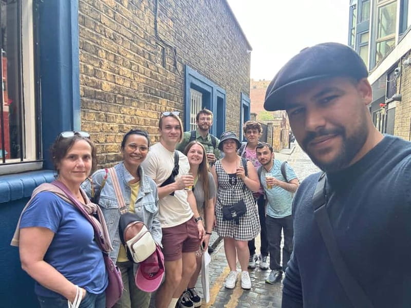 London: Jack the Ripper Tour with Historic Pub Stops - Frying Pan Alley: a quick stop that’s surprisingly meaningful