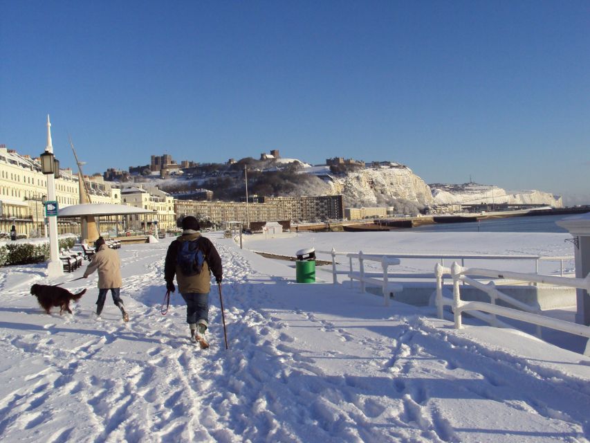 London: Leeds Castle, Canterbury, Dover, Greenwich Day Trip - White Cliffs of Dover: iconic views from the road