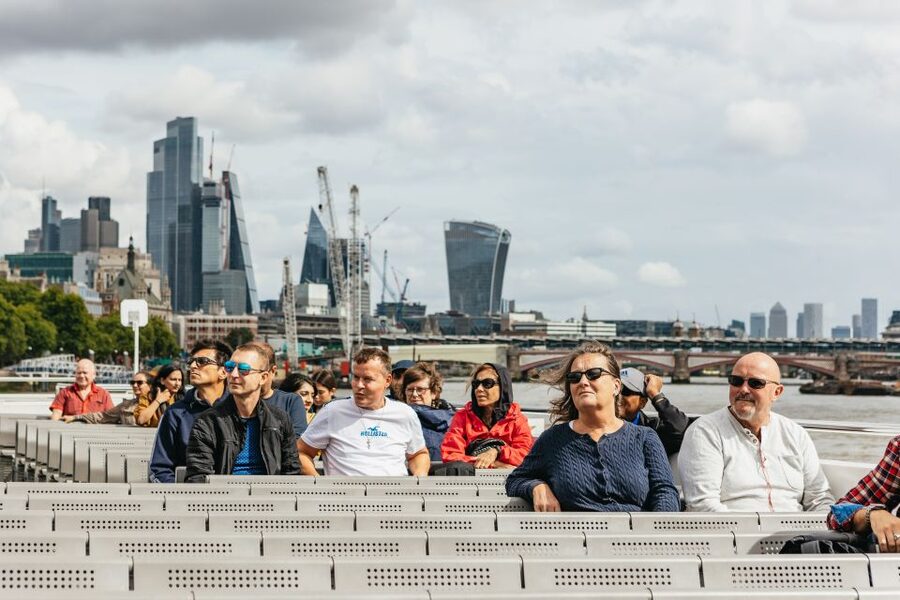 London: London Eye, River Cruise, & Hop-on Hop-off Bus Tour - Getting Around Smoothly: Stop Numbers, App Tracking, and Headphone Comfort