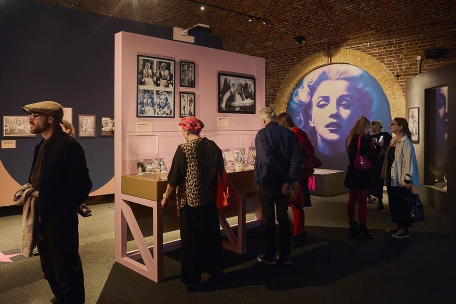 London: Marilyn: The Exhibition: Entrance Ticket - More Than Glamour: Love Letters and Clothing That Tell on Their Own