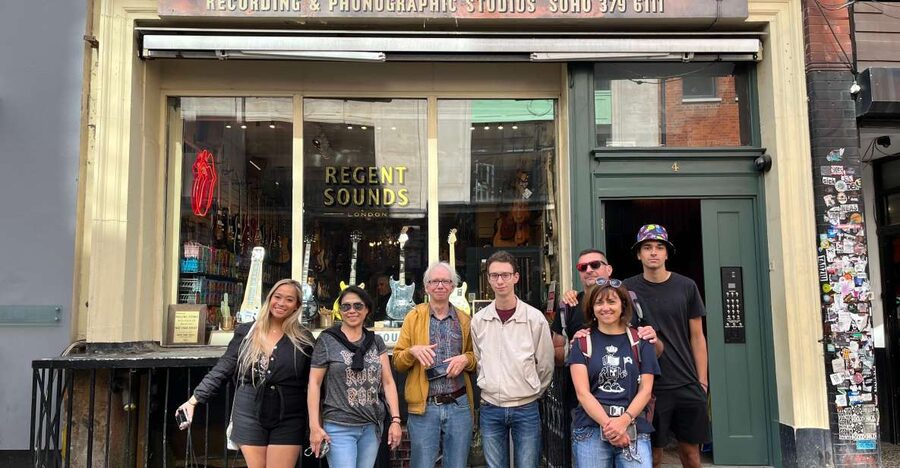 London: Music walking tour of Soho - Denmark Street: The Street Where Music Careers Found Traction