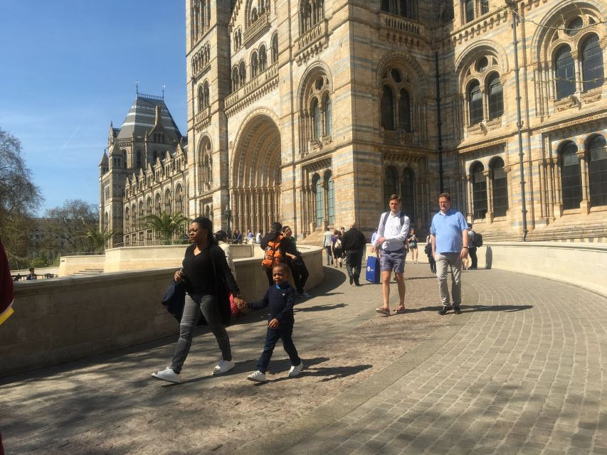 London: Natural History Museum Entry Ticket and Guided Tour - Headsets, express security, and how the 1-hour format works