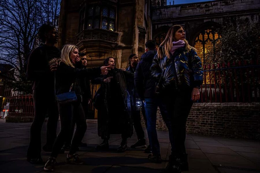 London Night Walking Tour: Ghosts & Haunting Legends - St Bartholomew’s Hospital: plague-doctor rumors in real space