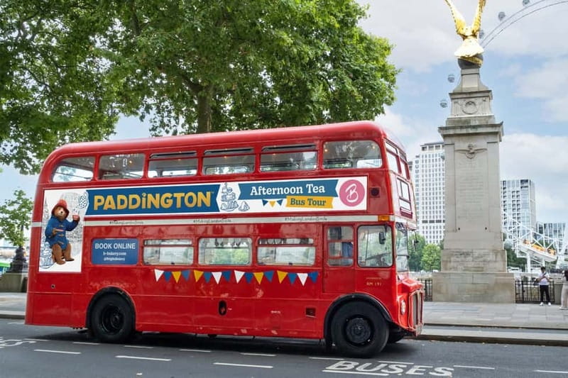 London: Paddington Bear Themed - Afternoon Tea Bus Tour - Paddington Meets Big Ben on a Double-Decker Routemaster