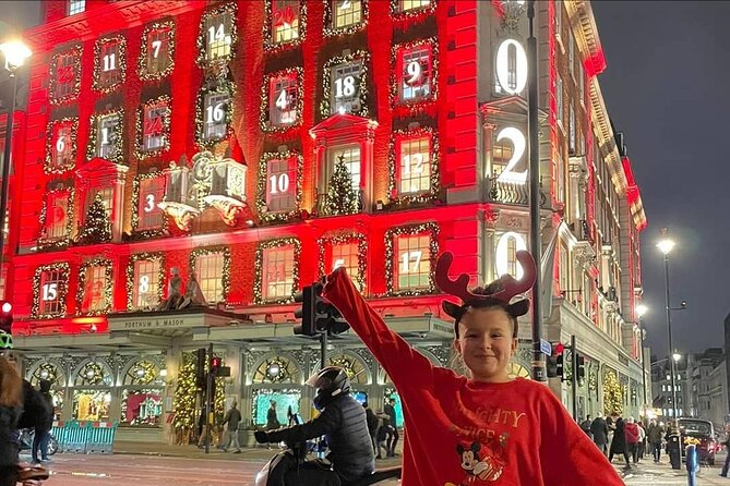 London Private Christmas Lights Taxi Tour with Pick Up - A Private Taxi Route Through London’s Most Festive Streets