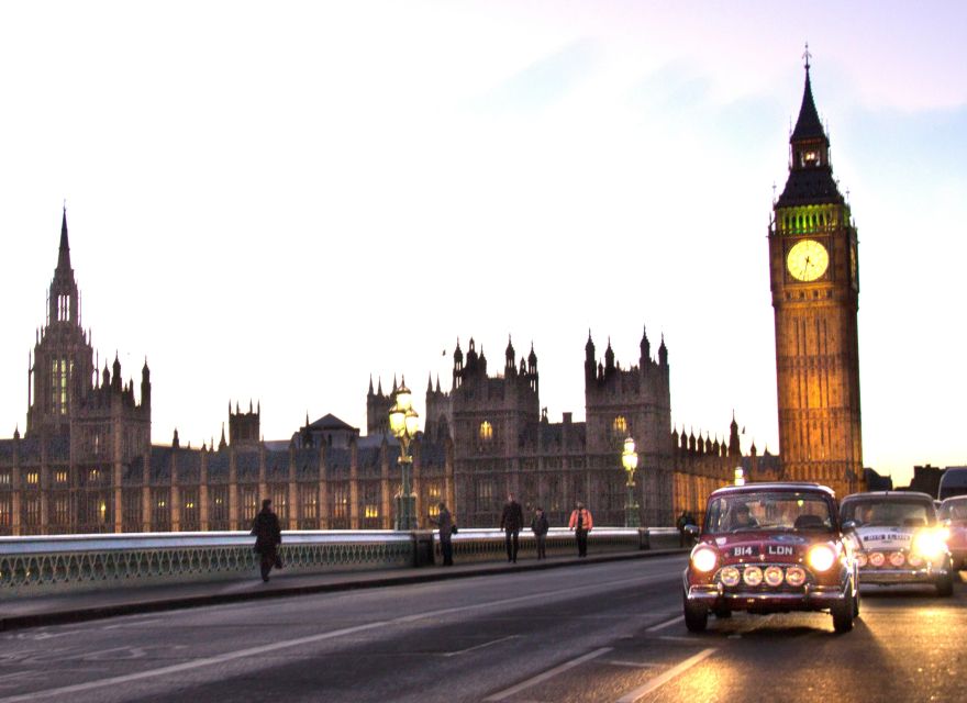 London: Private Panoramic 2-Hour Tour in a Classic Car - Pickup in Zone 1 and a route you can shape in real time
