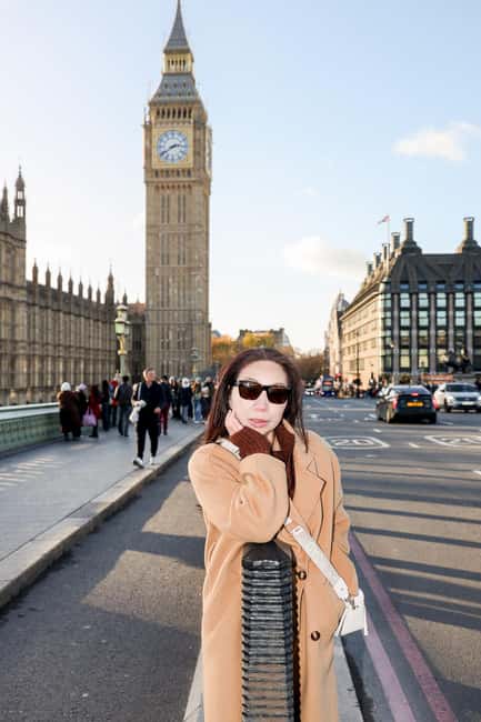 London: Private Photo Session at Iconic Landmarks - Price and Value: $161 for Up to 6 People