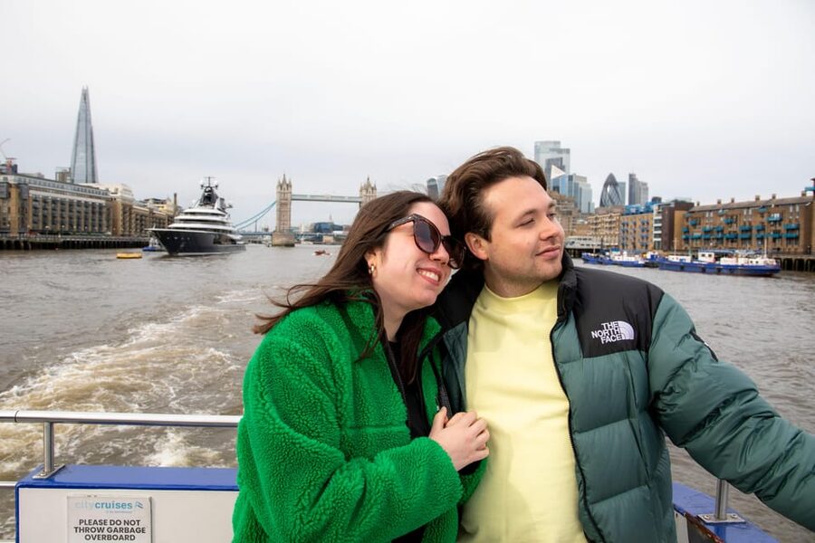 London: River Thames Hop-On Hop-Off Sightseeing Cruise - The Boat Ride Setup: Open Deck Photos, Indoor Comfort, and a Bar