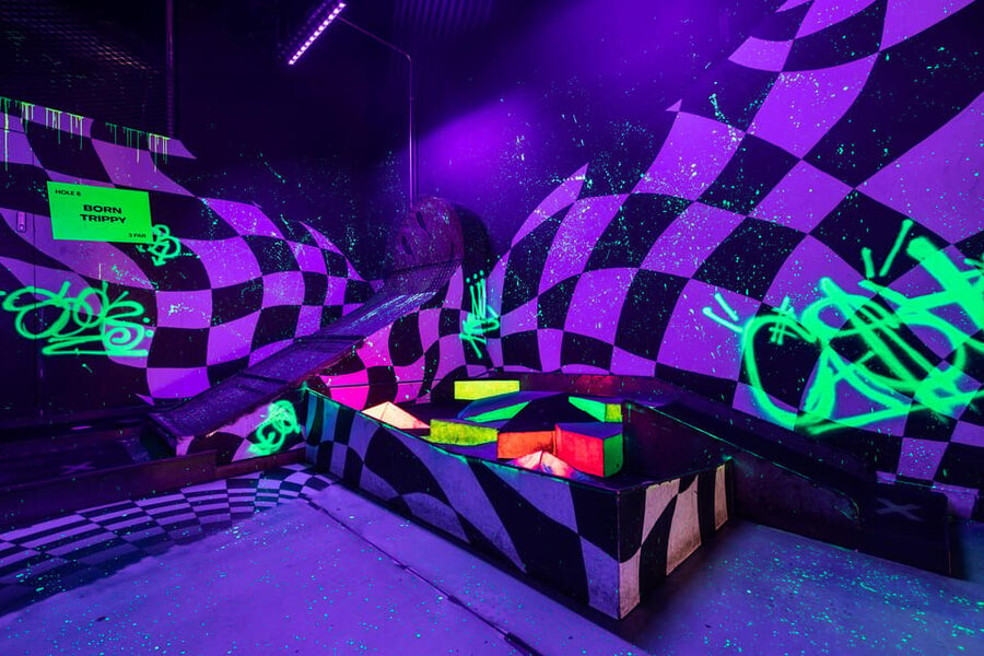 London: Shoreditch Junkyard Golf Tickets for 9 or 18 Holes - The four Shoreditch courses: how to choose based on the vibe
