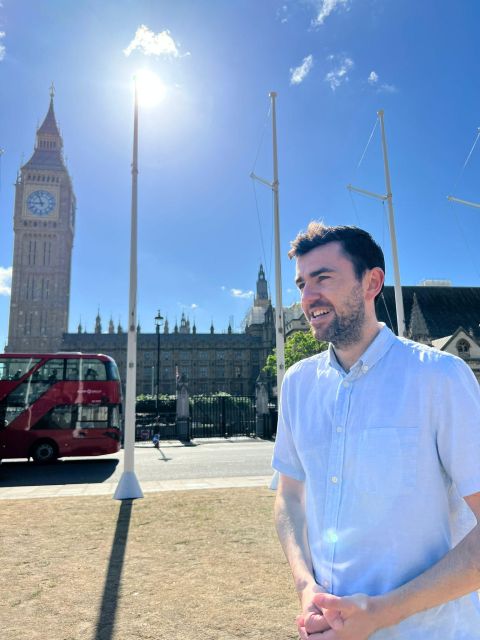 London: Sightseeing Tour - in clear, slow English - St James’s Palace to Trafalgar Square: power, art, and angles